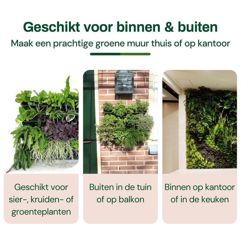 Jardinière verticale pour jardins verticaux