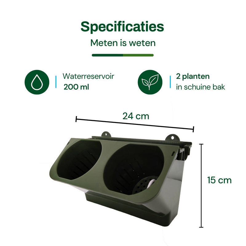 Jardinière verticale pour jardins verticaux